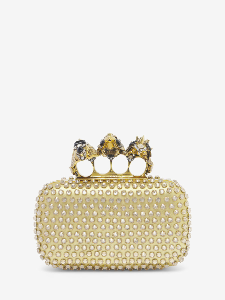 ALEXANDER MCQUEEN - Knuckle Clutch - Item 7562511MAA38490
